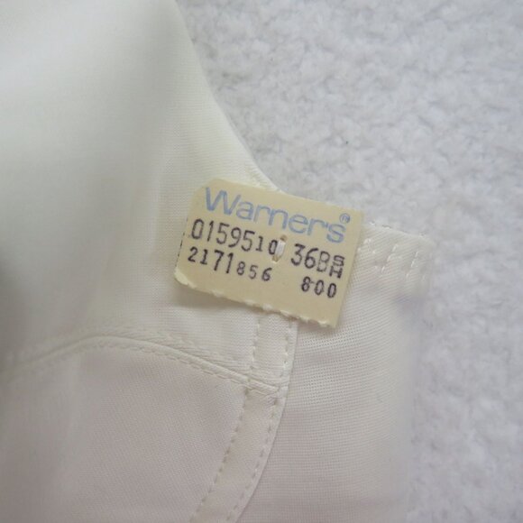 Warners Slip Size 36B Nylon Spandex Adjustable Straps Made In USA Vintage New - Picture 3 of 8